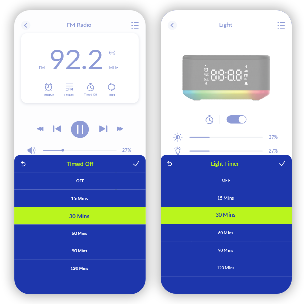 Auto-off timers