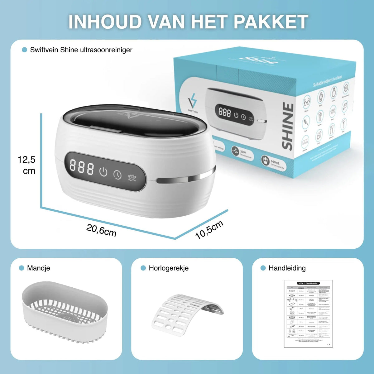 Shine Ultrasonic Cleaner