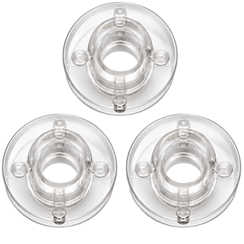 3 bobbins